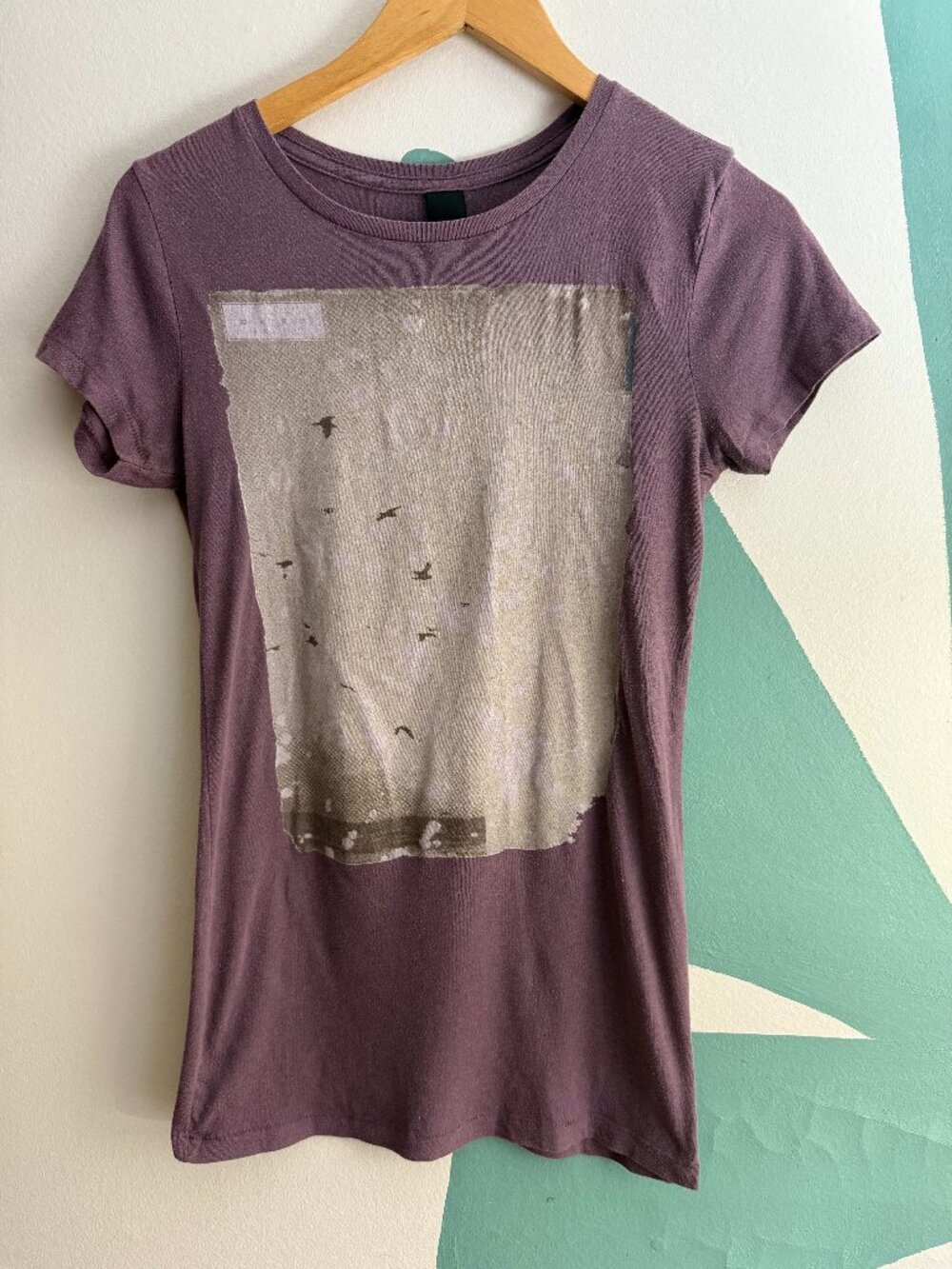 Obey vintage Birds tee- Womens size Medium